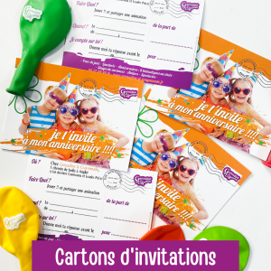 Réception à domicile : calendrier d’avant anniversaire – cartons d’invitations