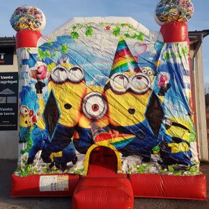 Château gonflable Minion