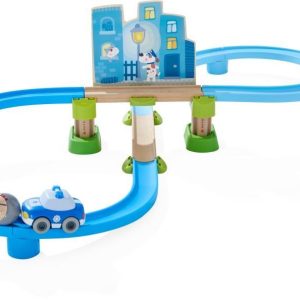 Kullerbü : circuit de jeu course-poursuite policière