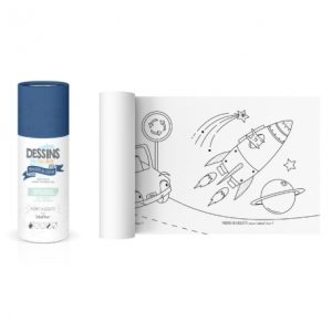 Rouleau à colorier « Traversée de l’espace »