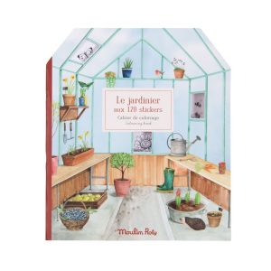 Cahier stickers Le jardinier