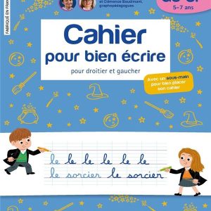 Cahier pour bien écrire pour droitier et gaucher : GS-CP (5-7 ans)