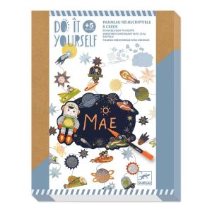 DIY : panneau réinscriptible à créer « Dans les étoiles »