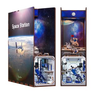 Serre-livres « Space station » (puzzle 3D)