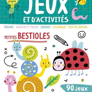 Mon grand bloc de jeux et d’activités : Petites bestioles