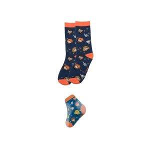 Chaussettes magiques Harry Potter Gryffondor (Bleu foncé)