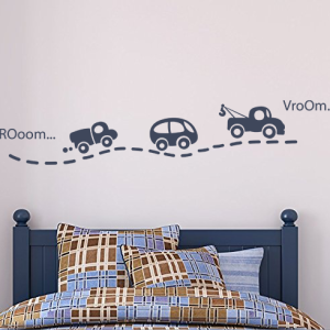 Autocollant mural – auto chambre enfant