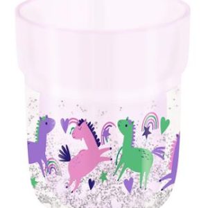 Gobelet Magique à Paillettes – Chevaux