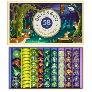 Coffret de billes forêt magique