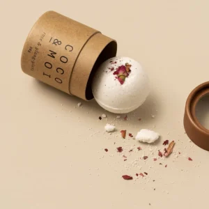 Coco et moi | Bombe de bain - Rose et Ylang-ylang (unité)