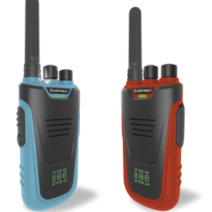 KIDYTALK Talkie-walkie – Bleu et Rouge