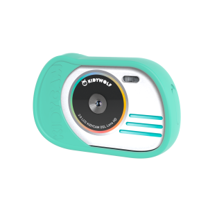 KidyCamCyan03.png KIDYCAM Appareil photo Cyan