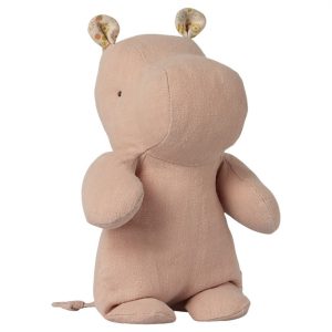 Maileg-Safari-friends-Small-hippo-Rose.jpg Doudou hippopotame rose