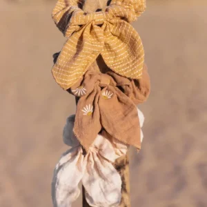 Mrs Ertha | Chouchou en gaze de coton - Scrunchies