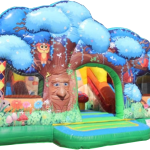 Château gonflable la forêt magique