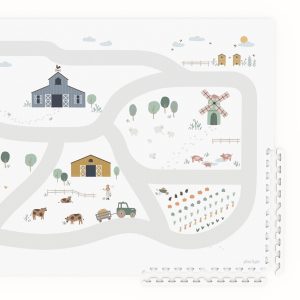 Playandgo_EEVAA_Farm_Puzzlemat_Front_side_Detail_cow_road_Nature.jpg Ferme Tapis Puzzle
