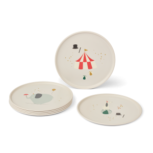 Lot de 6 Assiettes Remco – Circus
