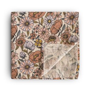 Retro-Flowers_Swaddles-scaled.jpg Maxi Lange Retro Flowers 120 X 120