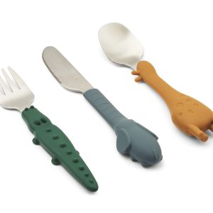 Lot de 3 couverts Tove – Golden Caramel Mix