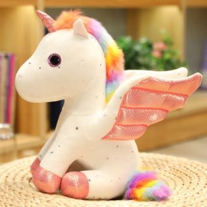 Peluche licorne raisonnable petite