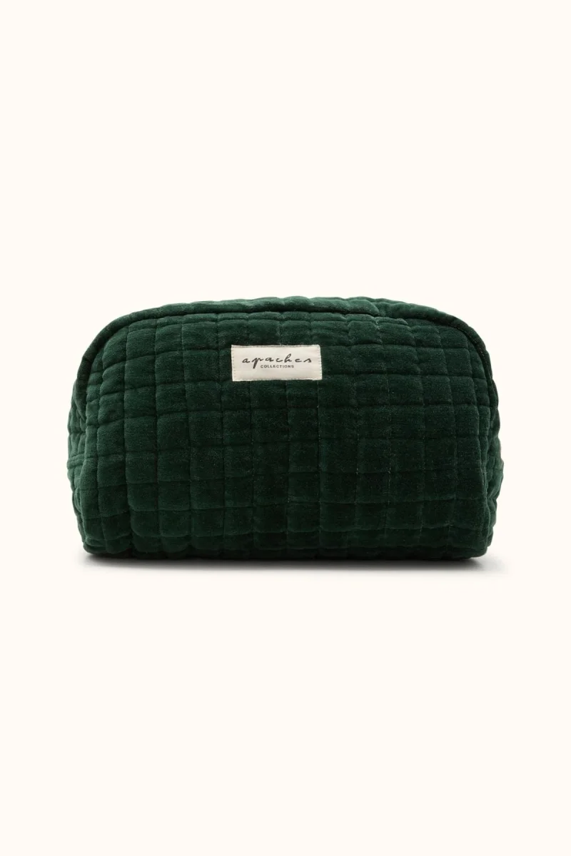 Big Trousse Gayane – Velours Lisse Forest