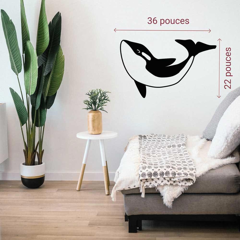 Autocollant mural – Orque – Image 2