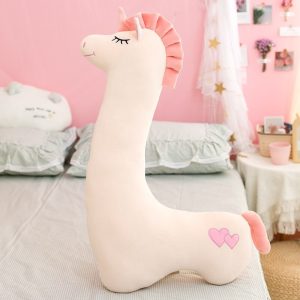 Peluche licorne imposante