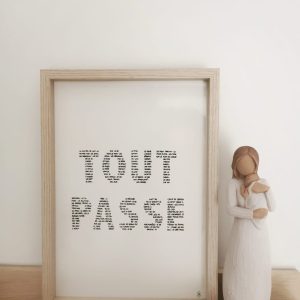 Affiche Tout Passe A4