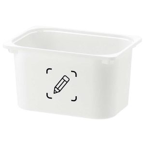 Adhésif – Étiquette crayon pour bac à jouet