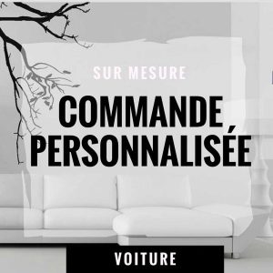 Autocollant personnalisé véhicule